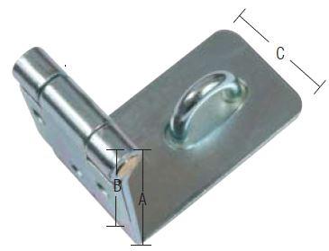OVERFALD-VINKELBUKKET M/SKRUER